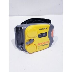 Sony SRF-88 Sports Walkman FM/AM Wrist Arm Band - Works - Missing Battery cover